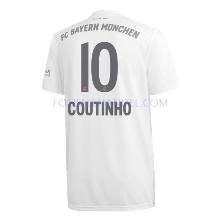 Herre Fotballdrakter Bayern München Philippe Coutinho 10 Borte 2019-20 Kortermet